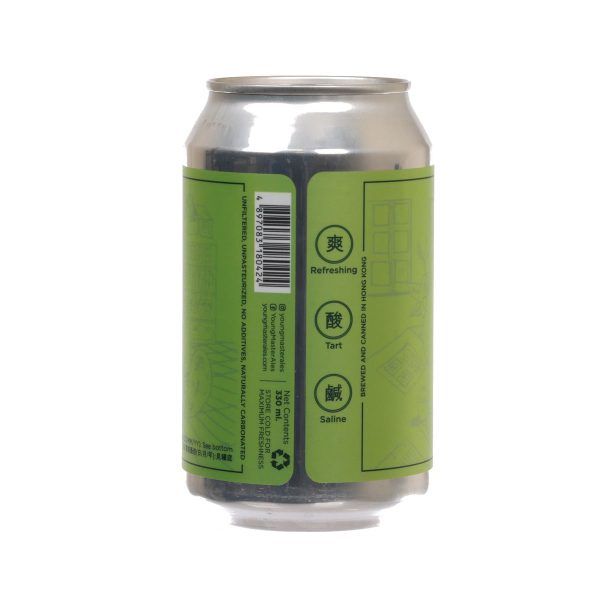 YOUNG MASTER Cha Chaan Teng Sour Salted Lime Gose (Alc 4%) [Can]  (330mL) For Discount