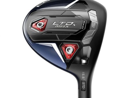 Cobra Golf LTDx MAX Fairway Woods - Gloss Peacoat   Red For Cheap