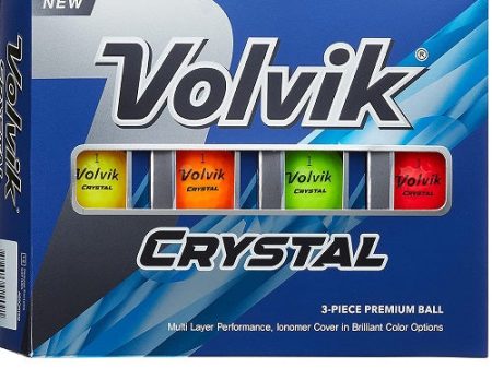 Volvik Crystal Focus Colored Golf Balls Online Sale