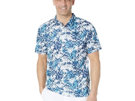 Puma Tech Pique Botanical Golf Polo Discount