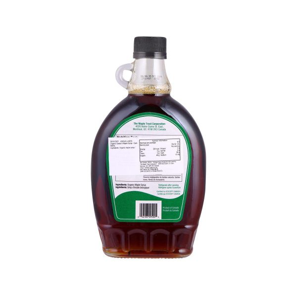 UNCLE LUKE S Organic Grade A Maple Syrup - Dark  (500mL) Sale