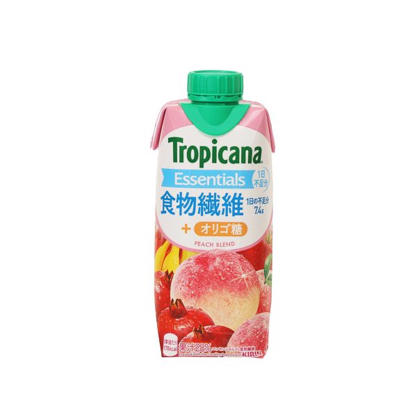 TROPICANA Essentials Dietary Fiber + Oligosaccharide Peach Blend Juice Drink  (330mL) For Cheap