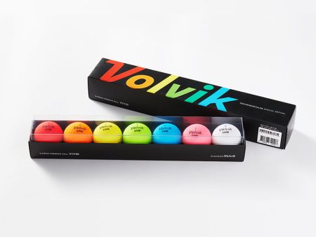 Volvik Rainbow Vivid 7 Ball Gift Pack Cheap