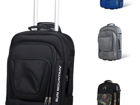 Sun Mountain Golf Wheeled Carry-On Travel Suitcase - Closeout! Discount