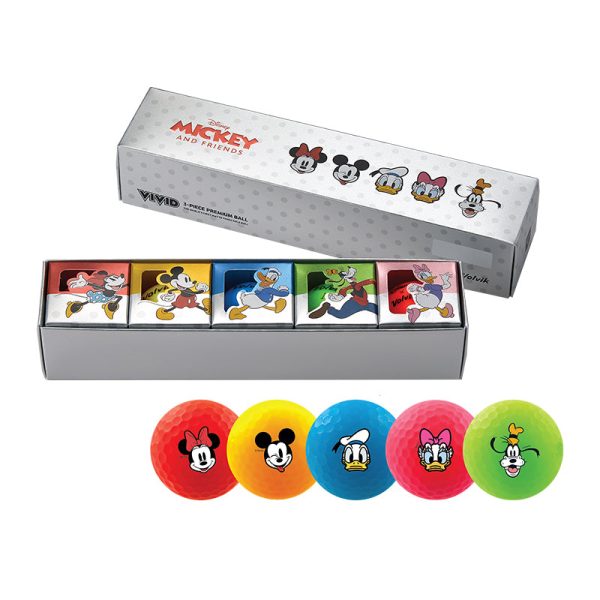 Disney Friends Volvik Vivid 5-Ball Pack Supply