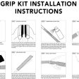 Karma Super Lite - 13 piece Golf Grip Kit (with tape, solvent, vise clamp) Online