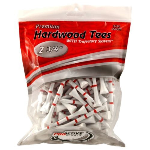 Premium Hardwood Trajectory System Golf Tees Hot on Sale