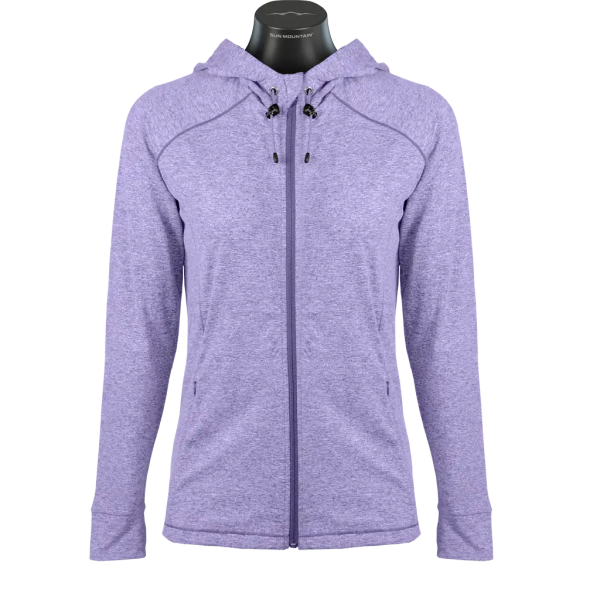 Sun Mountain Golf Women s Second Layer Hooded Jacket For Sale