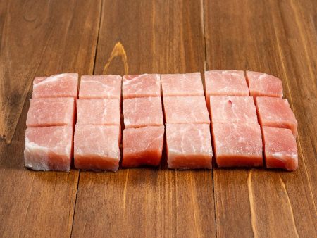 USA Pork Loin Cube Boneless [Previously Frozen]  (200g) Online