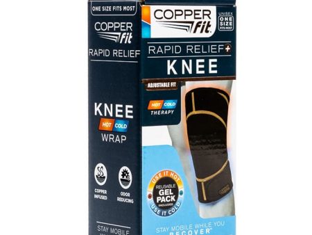 Copper Fit Rapid Relief Knee Wrap Online