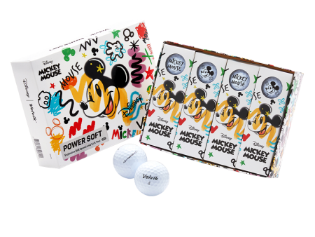 Disney Mickey Volvik Power Soft Golf Balls For Sale