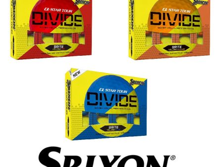 Srixon Q-Star Tour Divide Golf Balls on Sale