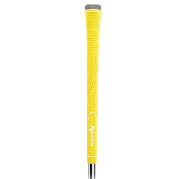 Karma Neion II - 13 piece Golf Grip Kit (with tape, solvent, vise clamp) - YELLOW Online Hot Sale