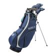 Wilson Ladies Magnolia Navy Aqua Complete Golf Box Set Cheap