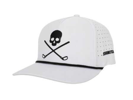 Skull And Crossbones White Rope Golf Hat Online Hot Sale