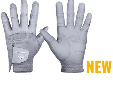 Bionic Golf Men s StableGrip 2.0 Glove - Gray For Sale