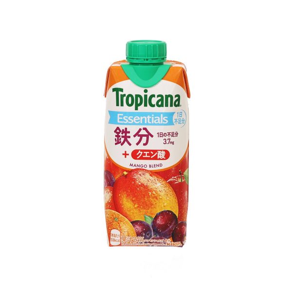 TROPICANA Essentials Iron Mango Blend Juice Drink  (330mL) Online now