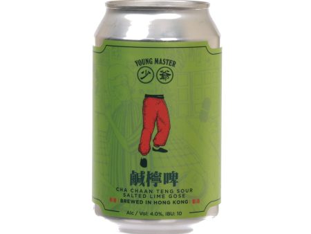 YOUNG MASTER Cha Chaan Teng Sour Salted Lime Gose (Alc 4%) [Can]  (330mL) For Discount