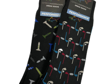 Greg Norman Performance Dress Golf Socks Discount