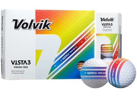 Volvik Vista3 Prism 360 Golf Balls Discount