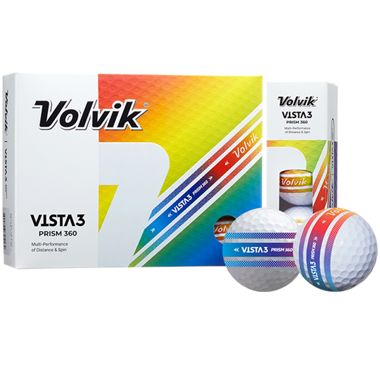 Volvik Vista3 Prism 360 Golf Balls Discount