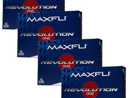 Maxfli Revolution One Golf Balls - 48 ball pack (4 Dozen) Online Sale