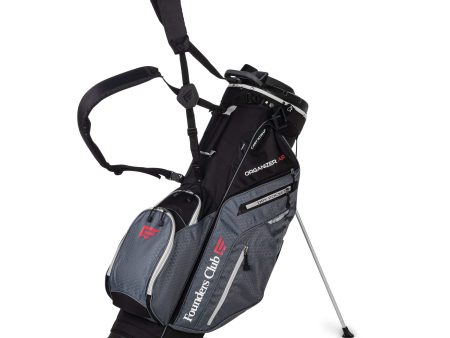 Founders Club Organizer Men s Golf Stand Bag with 14 Way Organizer Divider Top with Full Length Dividers For Sale