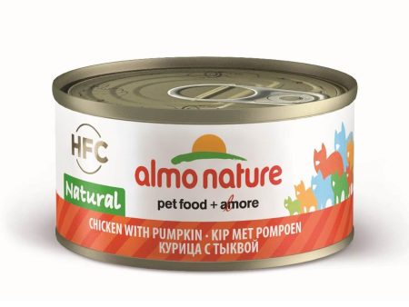 ALMO NATURE (9034) Cat 70g Chicken & Pumpkin Hot on Sale