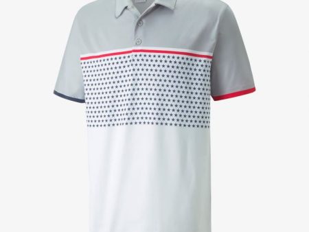 Puma Men s Volition Patriot Golf Polo For Cheap