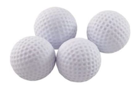 Short Flight Foam Practice Golf Balls - 4 Pack Online now