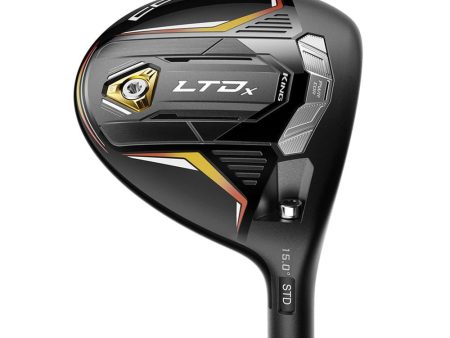 Cobra Golf LTDx Fairway Woods - Matte Black   Gold Fusion Online now