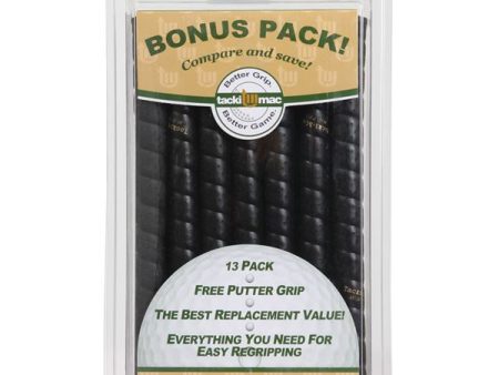 Tacki-Mac Bonus Pack Perforated Tour Pro Golf Grip Replacement Set Online now