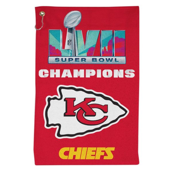 Kansas City Chiefs Super Bowl Champions Golf Towel Online