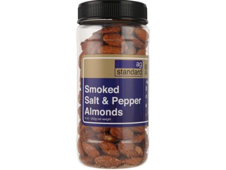 AG STANDARD Smoked Salt & Pepper Almonds  (252g) Fashion