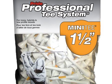 Pride PTS ProLength Wood Golf Tees - 1.5  Mini Tees Online Sale