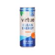 VIRTUE Clean Energy Zero Sugar Energy Drink - Orange Flavor  (250mL) For Discount