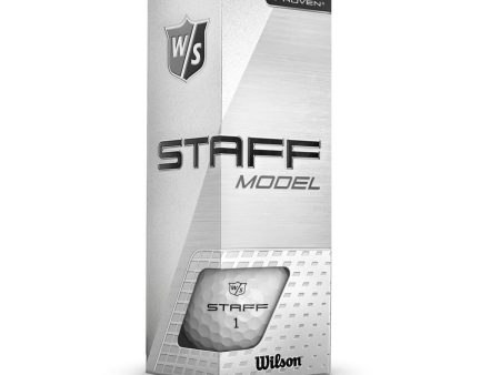 Wilson Staff Model Golf Balls - Sleeve Fashion