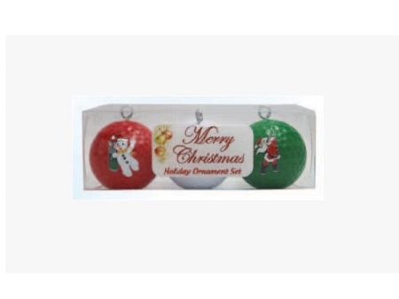 Holiday Golf Ball Christmas Tree Ornament Gift Set Cheap