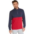 Puma Men s Gamer ColorBlock 1 4 Zip Golf Jacket Sale