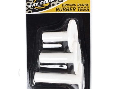 Ray Cook Golf Driving Range Rubber Tees (3 Pack) Fashion