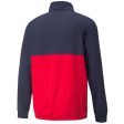 Puma Men s Gamer ColorBlock 1 4 Zip Golf Jacket Sale