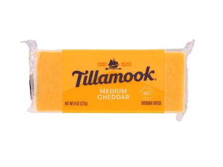 TILLAMOOK Medium Cheddar Cheese  (227g) Online