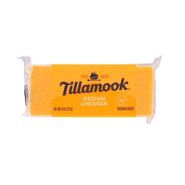 TILLAMOOK Medium Cheddar Cheese  (227g) Online