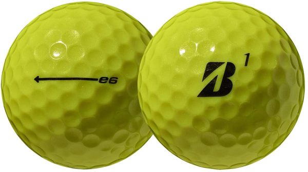 Bridgestone e6 Limited Edition Bonus Pack - Yellow Cheap