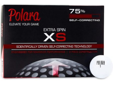 Polara XS - Extra Spin - 75% Self Correcting Golf Balls Online Hot Sale