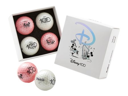 Disney 100 Years Volvik Solice 4-Ball Pack For Cheap