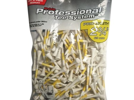 Pride PTS ProLength Wood Golf Tees - 2.75  For Cheap