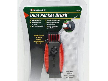 Dual Pocket Brush - Jef World of Golf Online Hot Sale