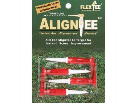 FlexTee AlignTee Flexible Golf Tees (4 pack) Fashion