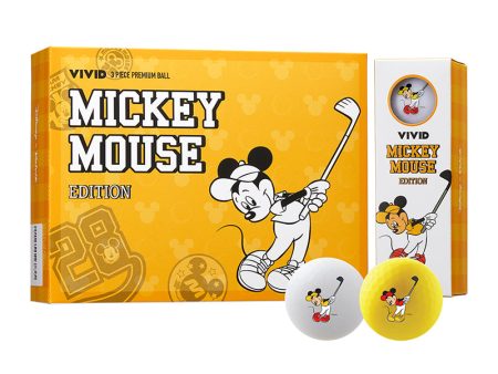 Disney Mickey Golf Volvik Vivid Golf Balls on Sale